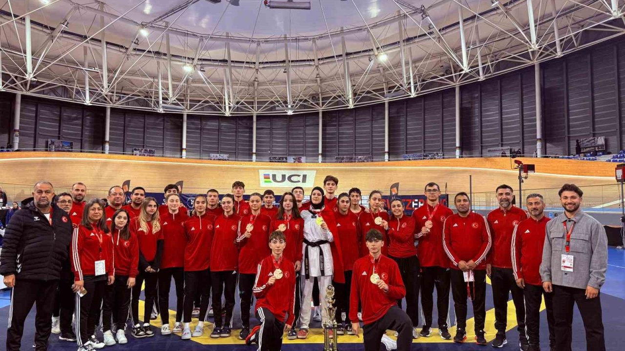 Türkiye, Avrupa Gençler Taekwondo Şampiyonası’nı 7 madalya ile tamamladı