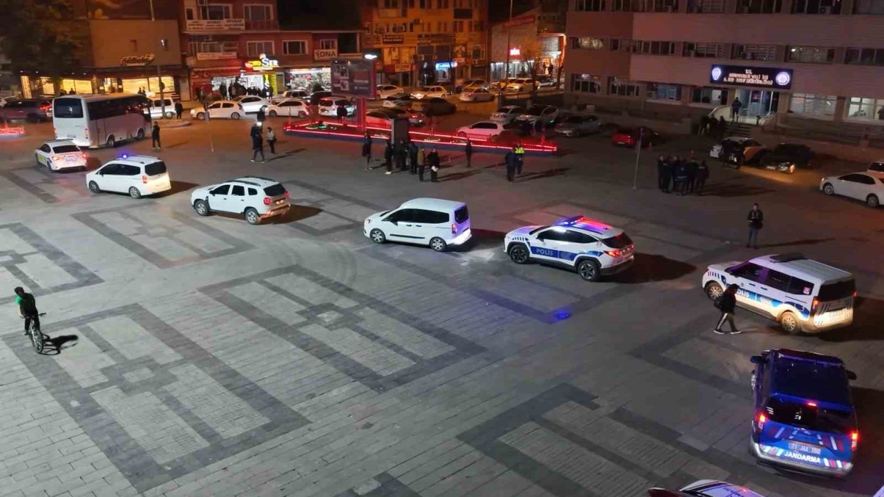 Kırıkkale’de polis ve jandarmadan "Huzur-71" uygulaması