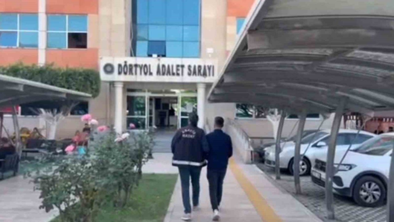 Dörtyol’da yağma ve silahla tehdit şüphelisi tutuklandı