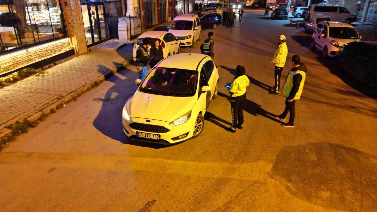 Bolvadin’de huzur ve asayiş denetimi