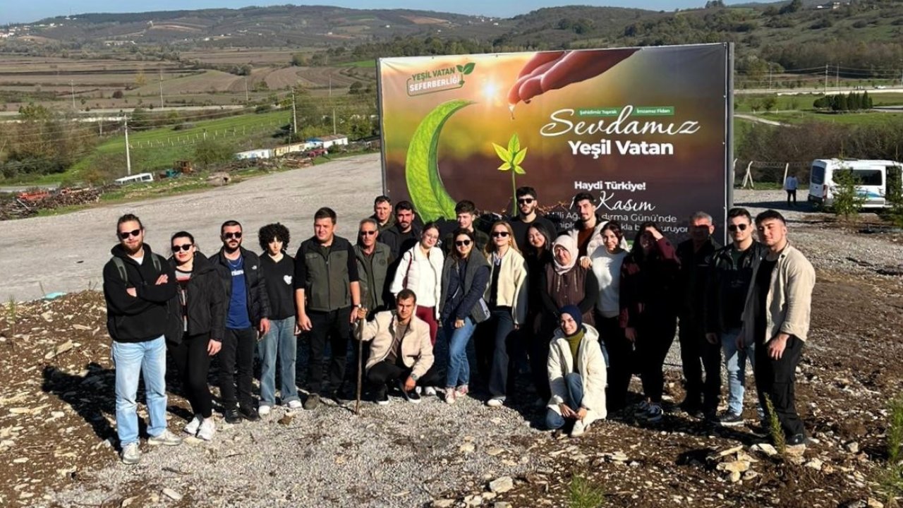SUBÜ öğrencilerinden yeşil vatan seferberliği