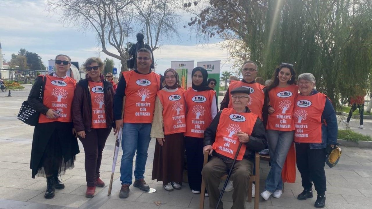 Sinop’ta toprağa saygı yürüyüşü