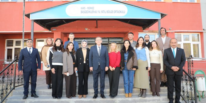 60. Yıl Yatılı Bölge Ortaokulu’na ziyaret