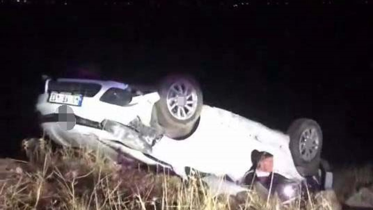 Diyarbakır’da araç takla attı: 1 yaralı