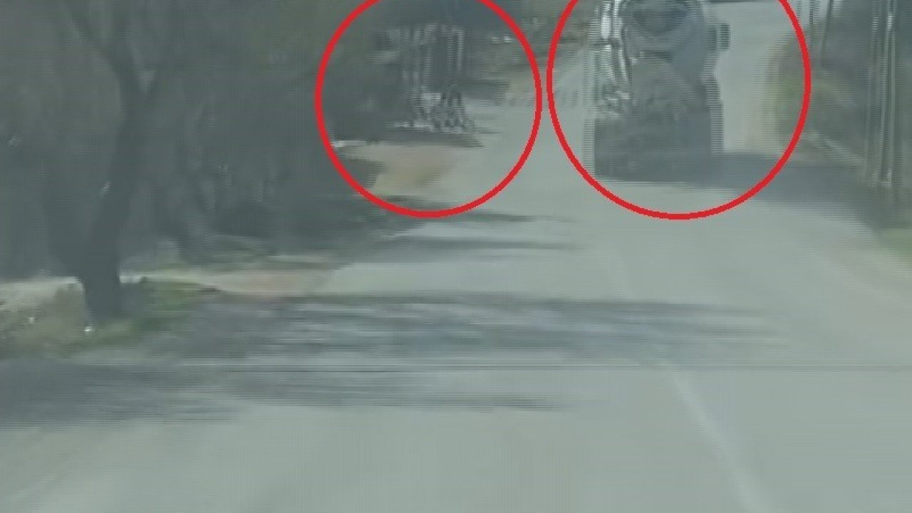 Tek şeritli yoldaki hızıyla ’Pes’ dedirten mikser sürücüsü kamerada