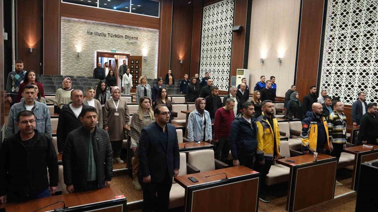 Keçiören Belediyesi’nden personeline "Trafikte Güvenli Sürüş" eğitimi