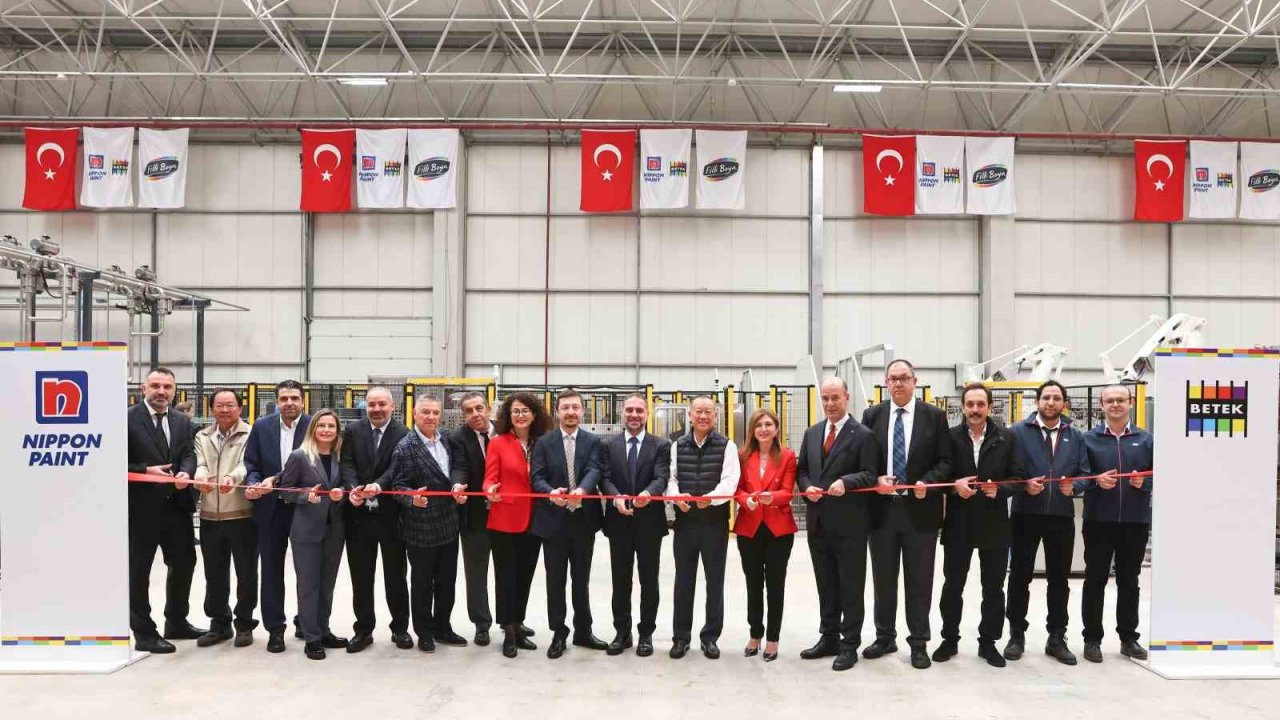 Nippon Paint-Betek yeni su bazlı üretim tesisini devreye aldı