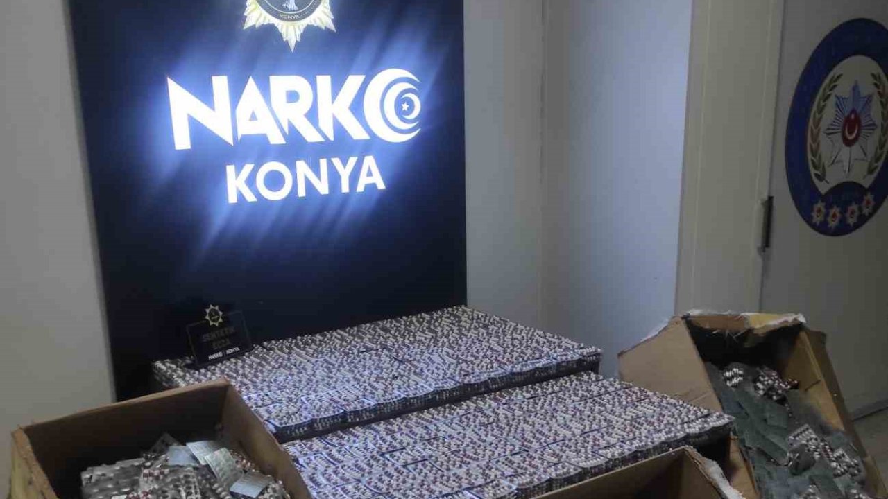 Konya’da uyuşturucu taciri 140 kişi tutuklandı