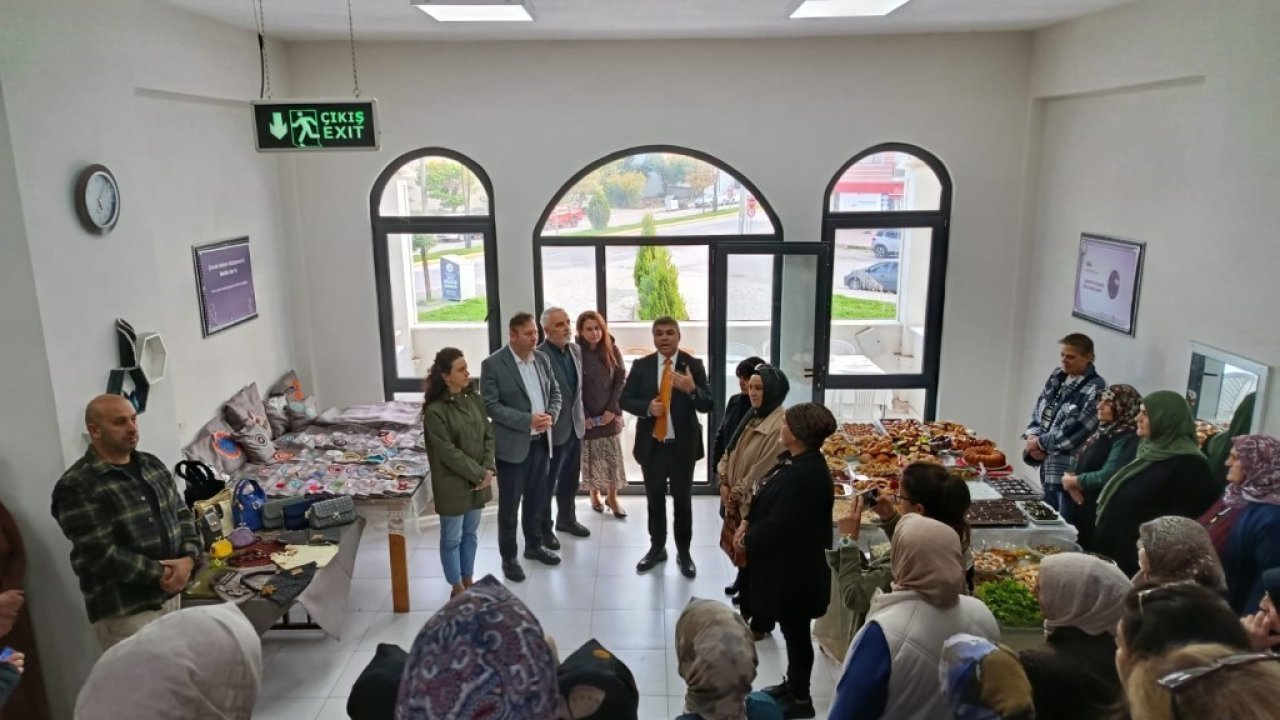 Kartepe’de el emeği ürünler Uras Ege için satıldı