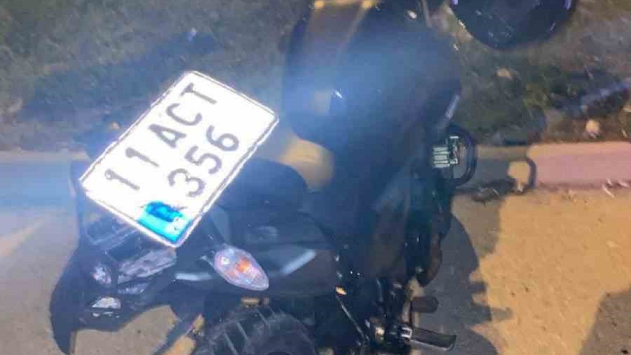 Bilecik’te motosiklet kazası: 2 yaralı