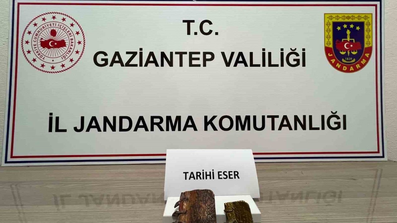 Gaziantep’te sahte tarihi eser dolandırıcısı 2 şahıs yakalandı