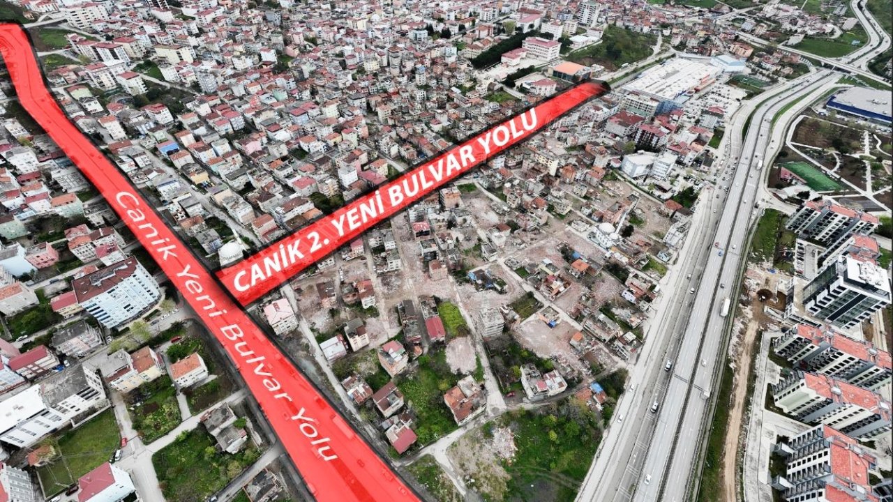 Başkan Sandıkçı: "Canik 2. Yeni Bulvar Yolu’nu ilçemize kazandırıyoruz"