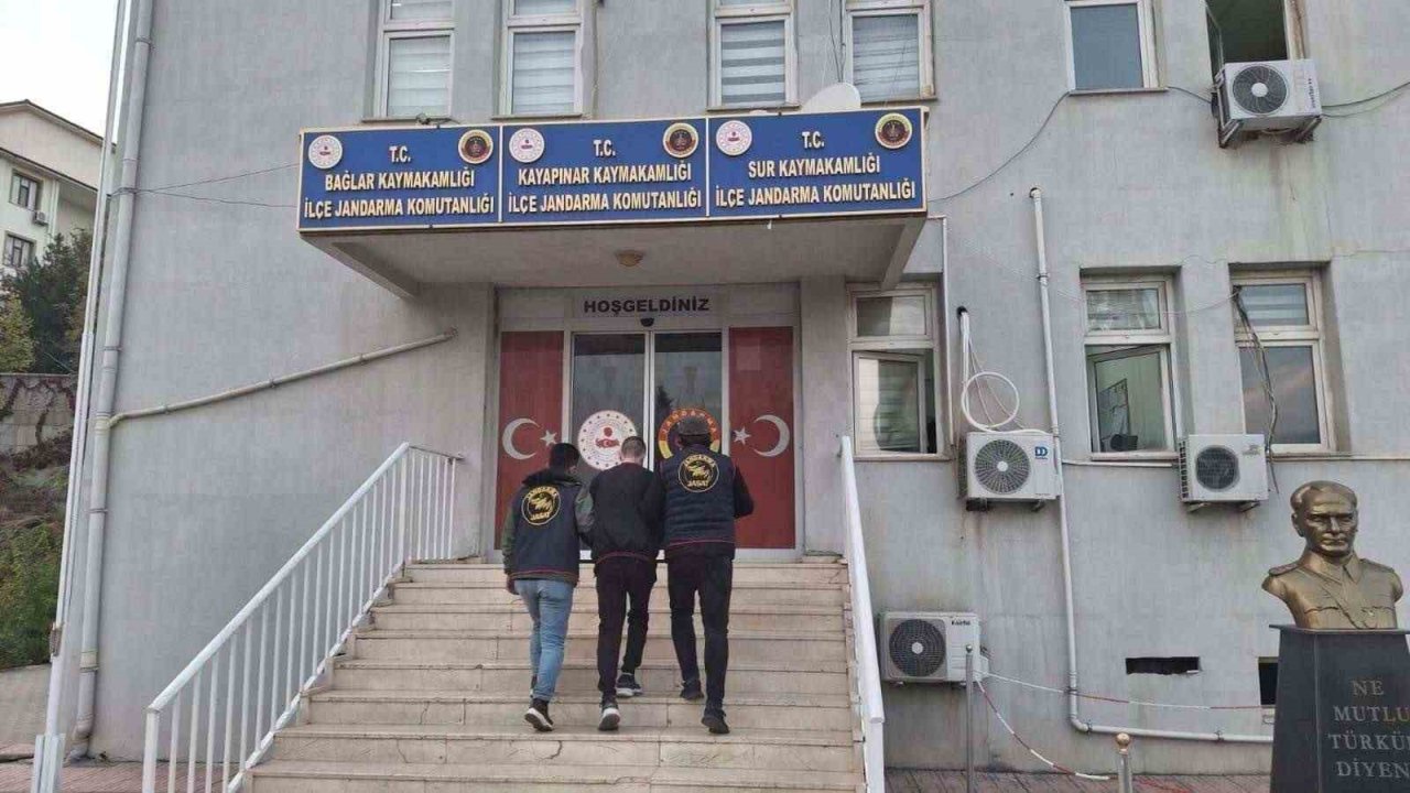 Diyarbakır’da haklarında kesinleşmiş hapis cezası bulunan 94 kişi yakalandı