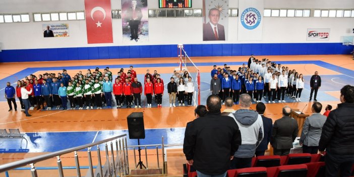 KAÜ'de ÜNİLİG eleme grubu maçları başladı