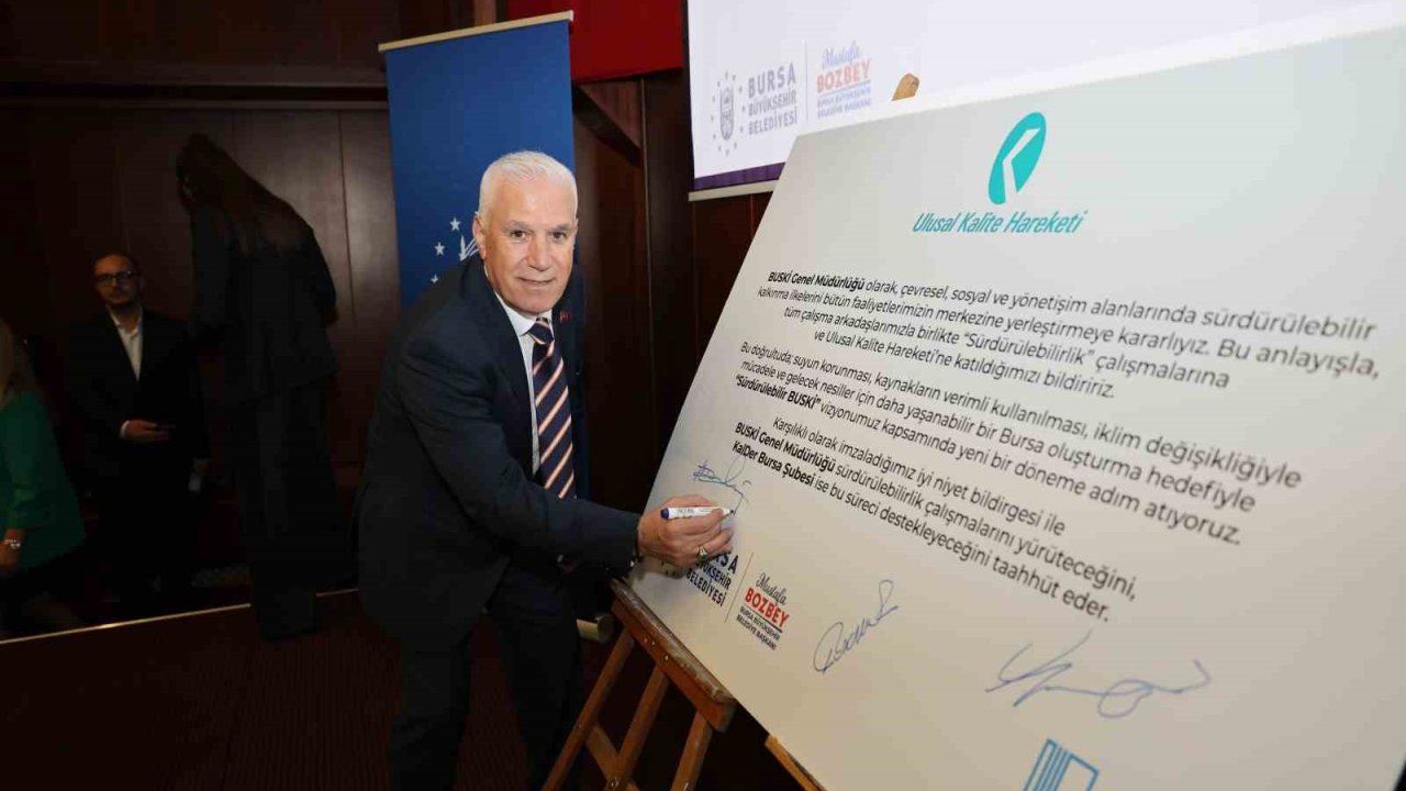 BUSKİ’de kalite yürüyüşü başladı