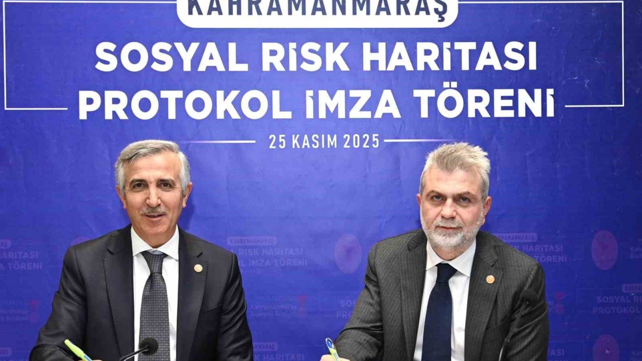 Kahramanmaraş’ın sosyal risk haritası oluşturuluyor