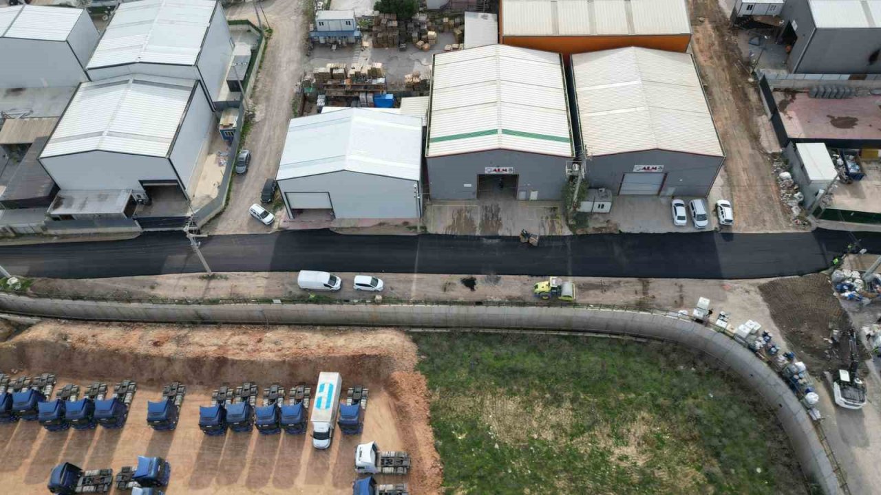 Balçık Mahallesi’nde yollar yenileniyor