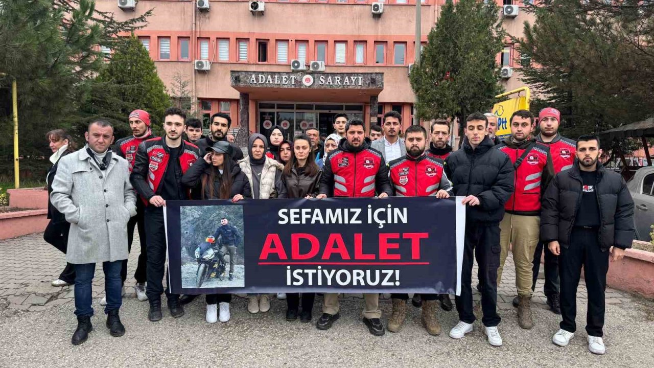 Ölümlü motosiklet kazasının davası 21 Ocak’a ertelendi