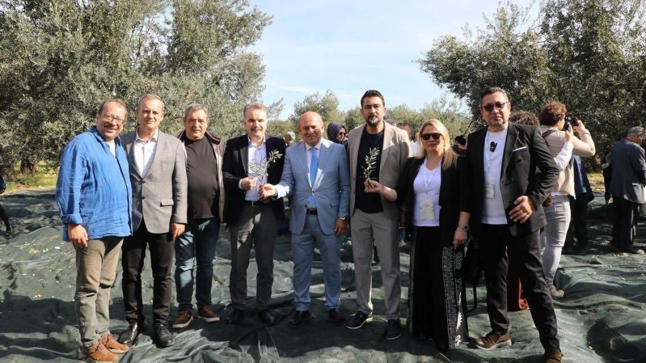 Edremit Ticaret Odası Başkanı Ahmet Çetin "Binlerce yıldır kökleriyle bu toprakları kucaklayan ölmez ağaç zeytin, en köklü miraslarımızdandır."