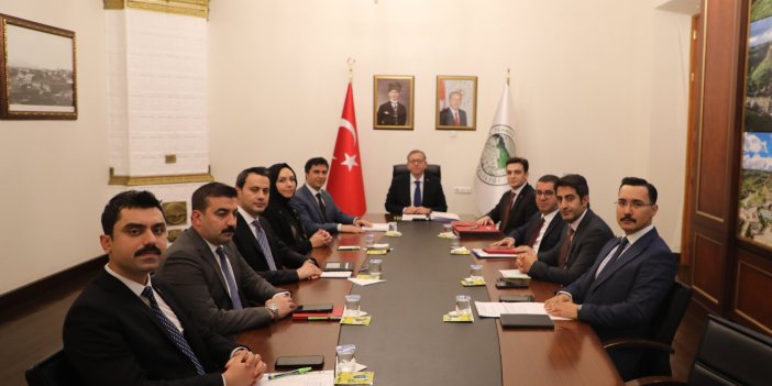 Kars'ta "Kaymakamlar Toplantısı" düzenlendi.