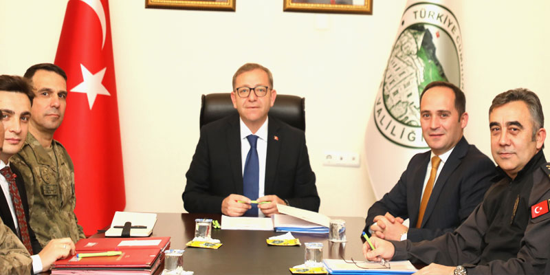 Kars’ta Asayiş Masaya Yatırıldı