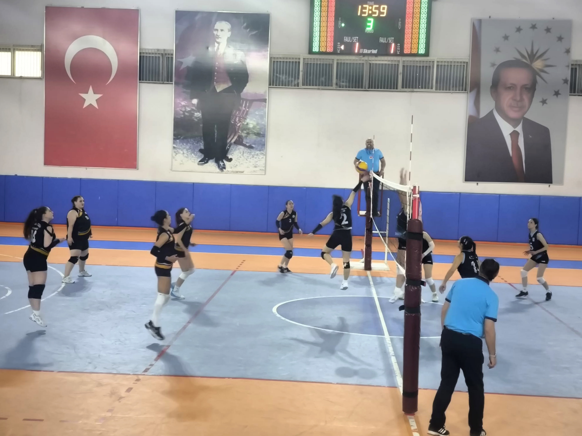 KAÜ'de ÜNİLİG eleme grubu maçları devam ediyor