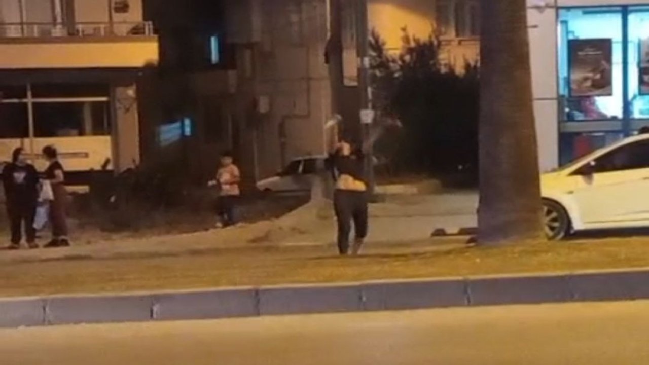 Uyuşturucu kullandığı öne sürülen genç kızın hareketleri şaşırttı