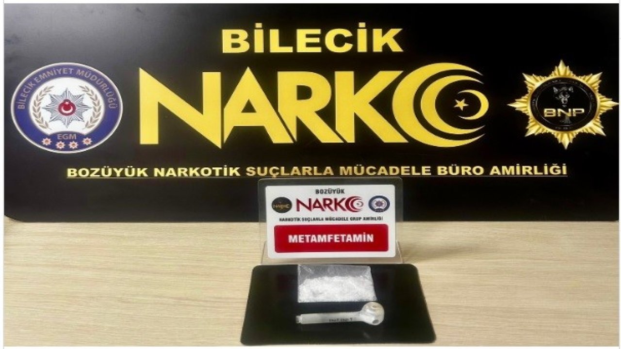 Bilecik’te 1 kişinin üzerinden uyuşturucu madde çıktı