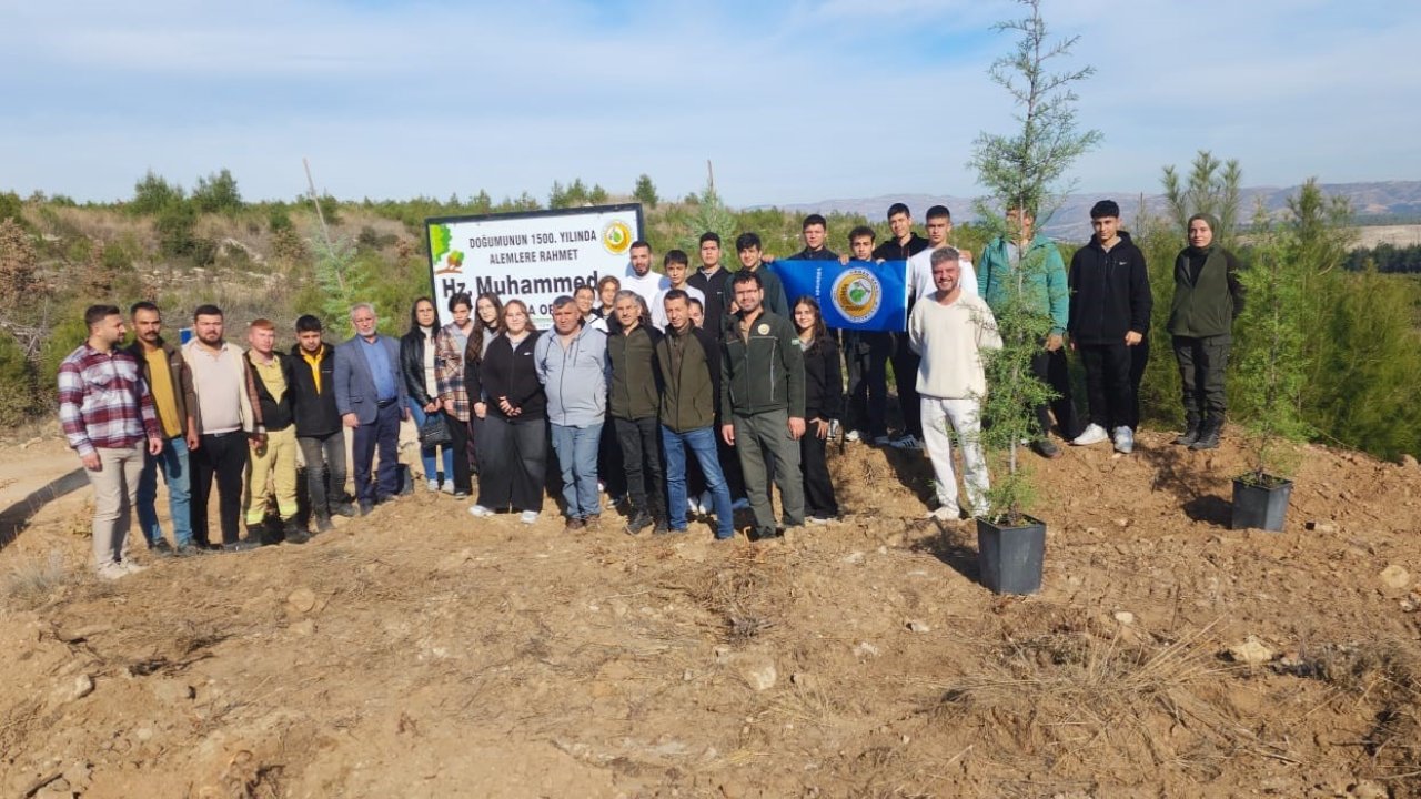 Buldan Müftülüğü tarafından hatıra ormanı oluşturuldu