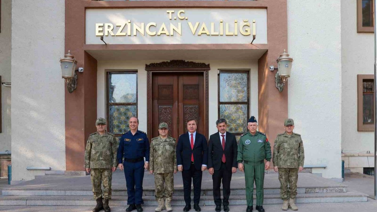 Genelkurmay Başkanı Orgeneral Bayraktaroğlu, Erzincan Valiliğini ziyaret etti
