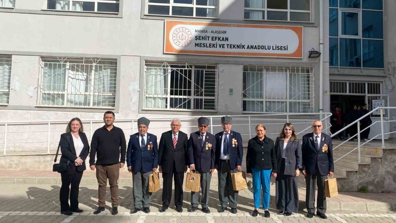 Gazilerden gençlere unutulmaz ders