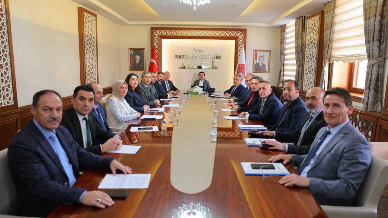 Bayburt’ta Bağımlılıkla Mücadele Toplantısı gerçekleştirildi