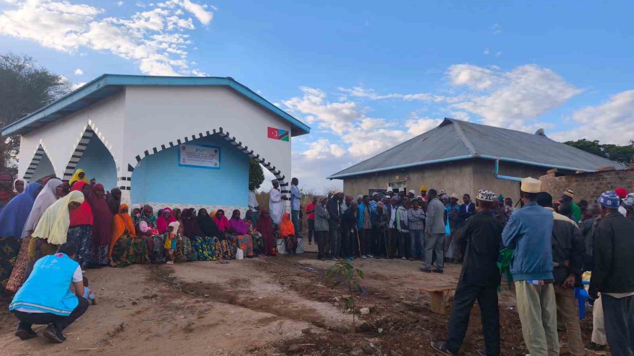 Tanzanya’da TDV Eskişehir Şubesi adına iki su kuyusu hizmete açıldı