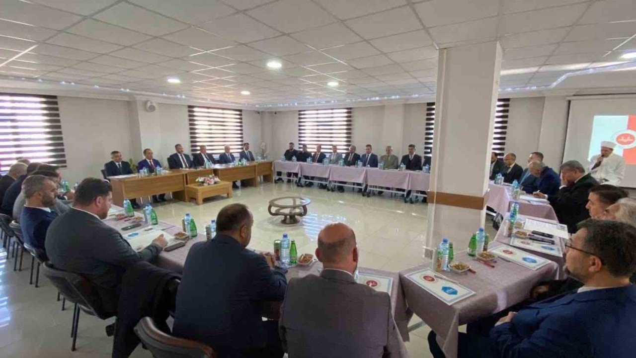 Bozkır’da müftüler çalışmaları değerlendirdi