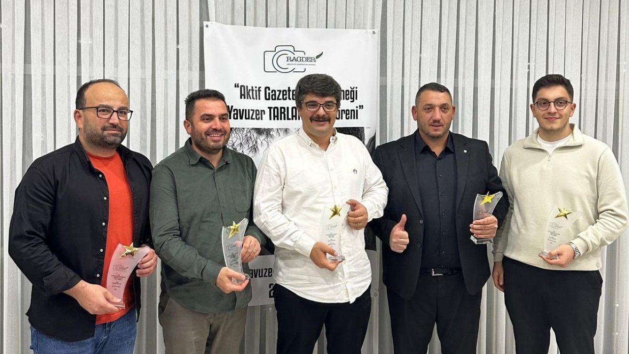 Rize’de gazeteci Yavuzer Tarlan anısına ödül töreni düzenlendi