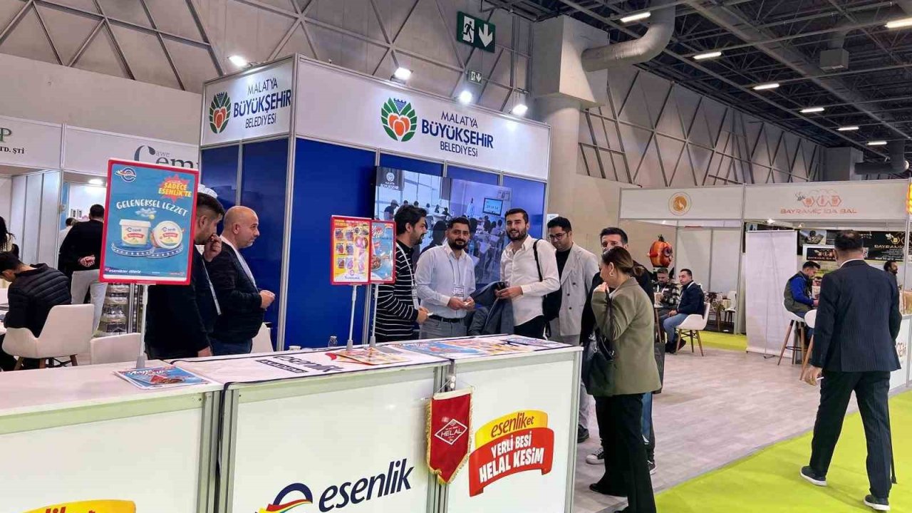 Malatya’nın helal sertifikalı ürünleri büyük ilgi gördü