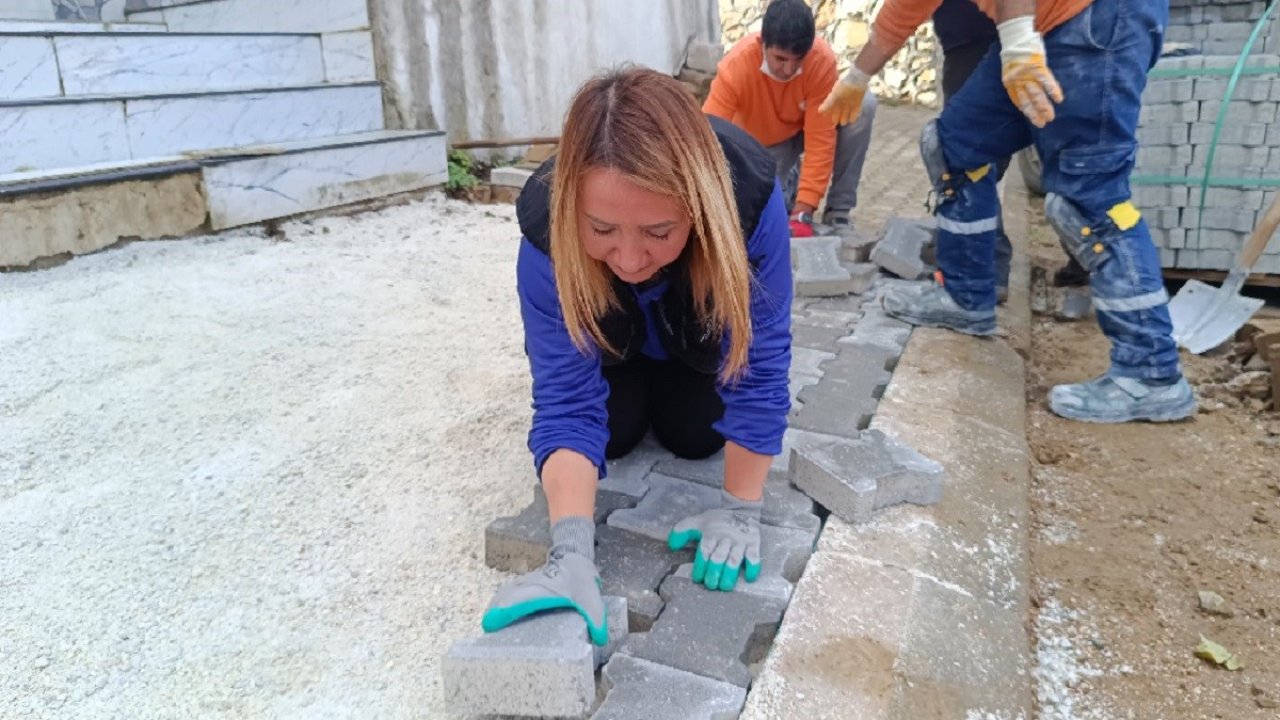 Başkan Tekin’den sahada örnek çalışma