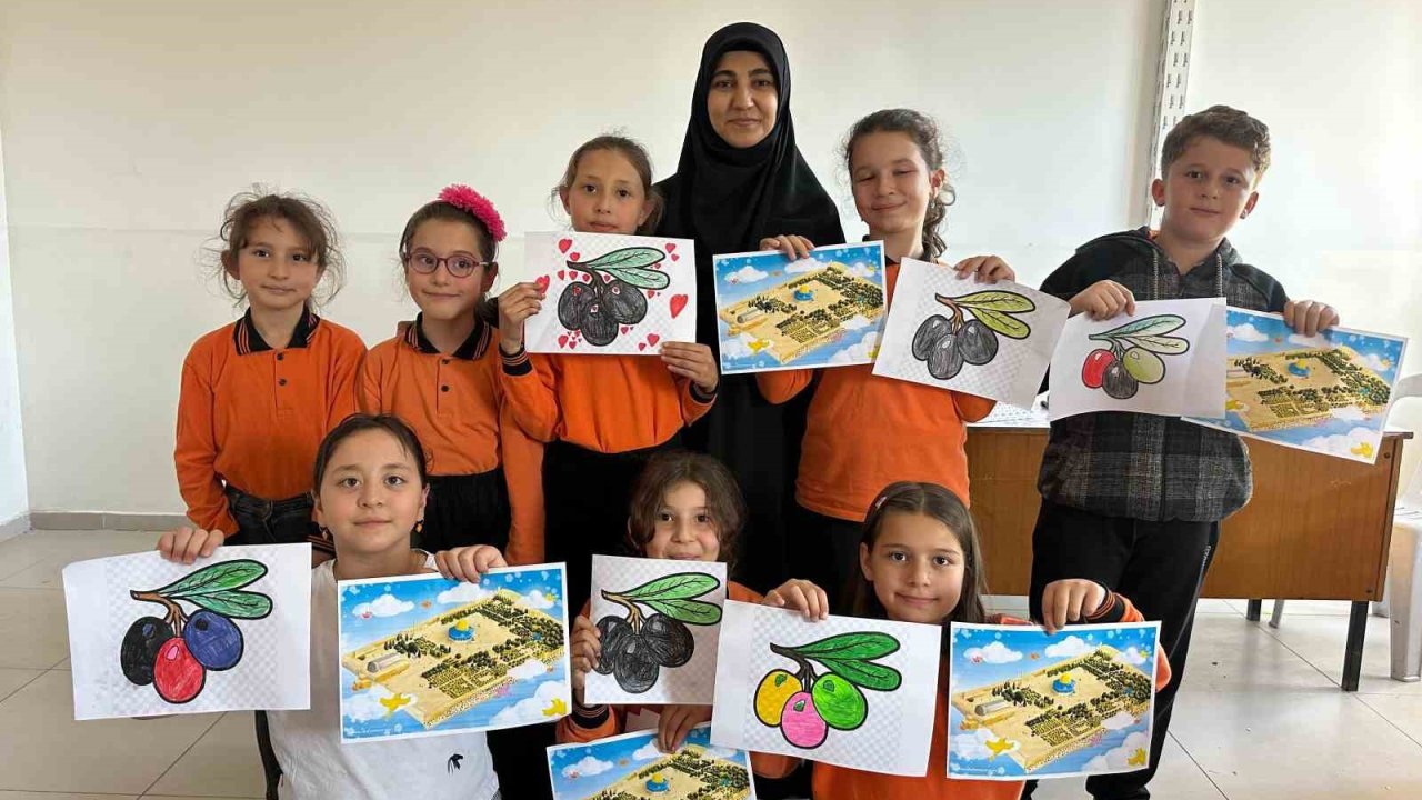 Hisarcık’ta "Hepimiz Biraz Mescid-i Aksalıyız" isimli Anne-Çocuk Atölyesi etkinliği