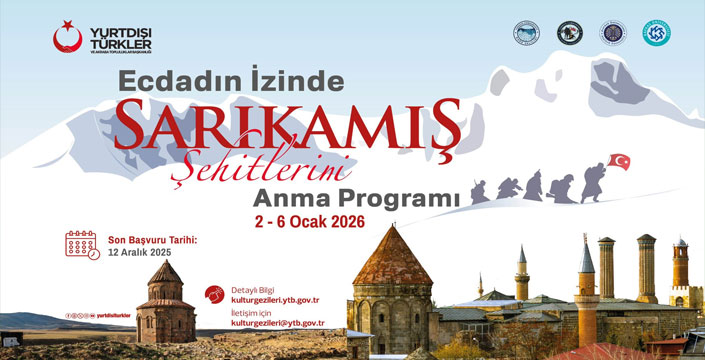 Dünya Genelindeki Türk Gençleri Sarıkamış’ta Buluşacak