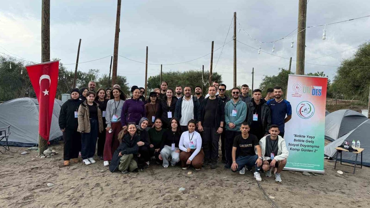 NÖHÜ’nün ’Birlikte Yaşa Birlikte Geliş’ kamp günleri Mersin’de gerçekleşti
