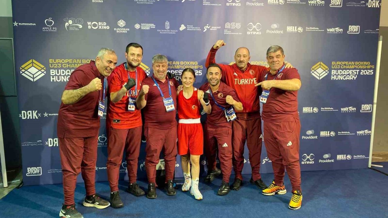 Cizreli milli boksör, Macaristan’da Avrupa şampiyonu oldu