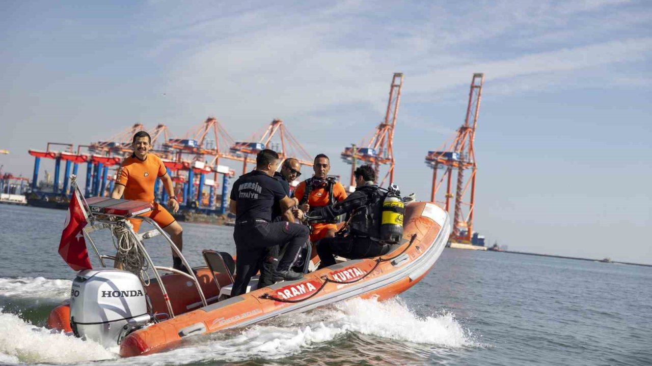 Mersin’de arama kurtarma ekipleri 7/24 göreve hazır