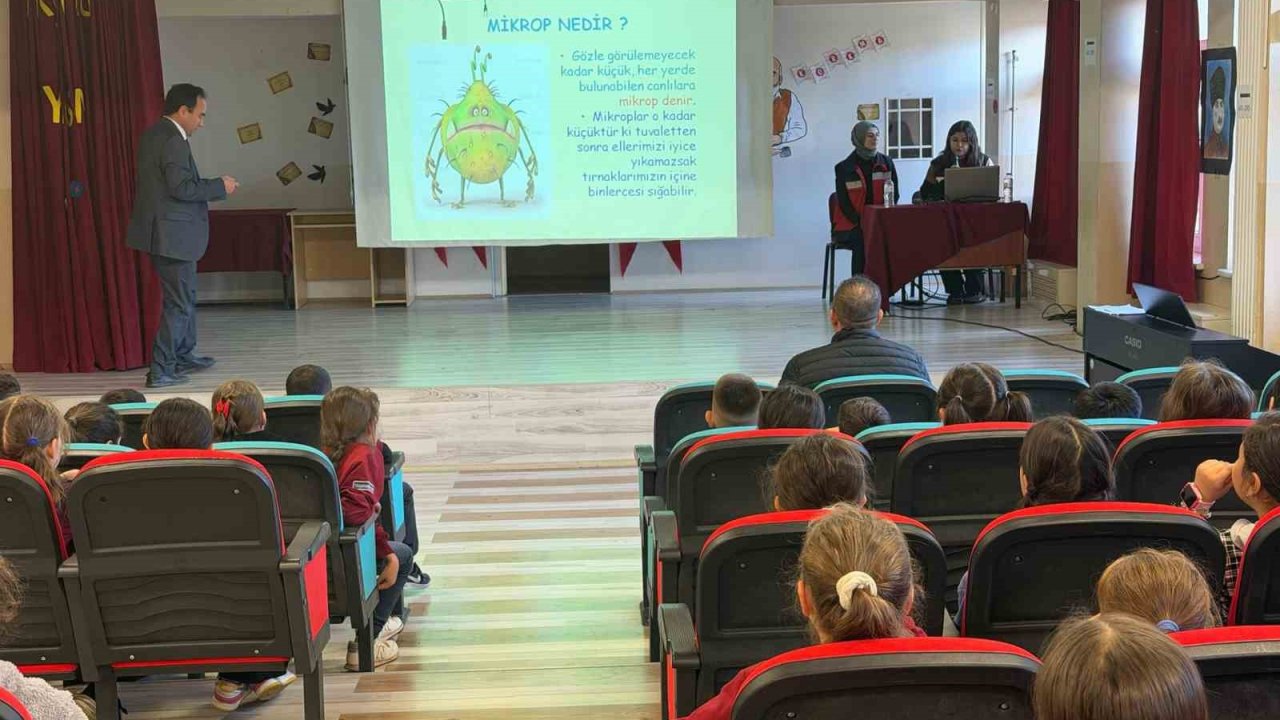 Simav’da öğrencilere "Gıda Güvenilirliği ve Gıda İsrafı" konulu eğitim