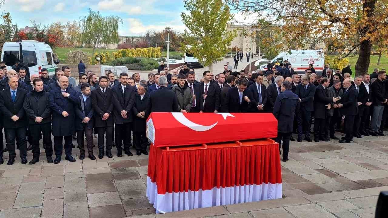 Vefat eden eski AK Parti Giresun Milletvekili Cemal Öztürk için TBMM’de tören düzenlendi