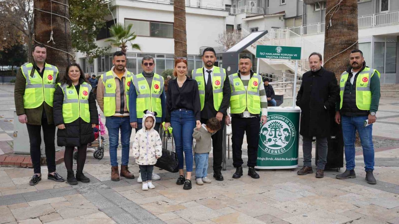 Denizli’de işçilerin hakları ve iş yerlerinde yaşadıkları sorunlara dikkat çekildi