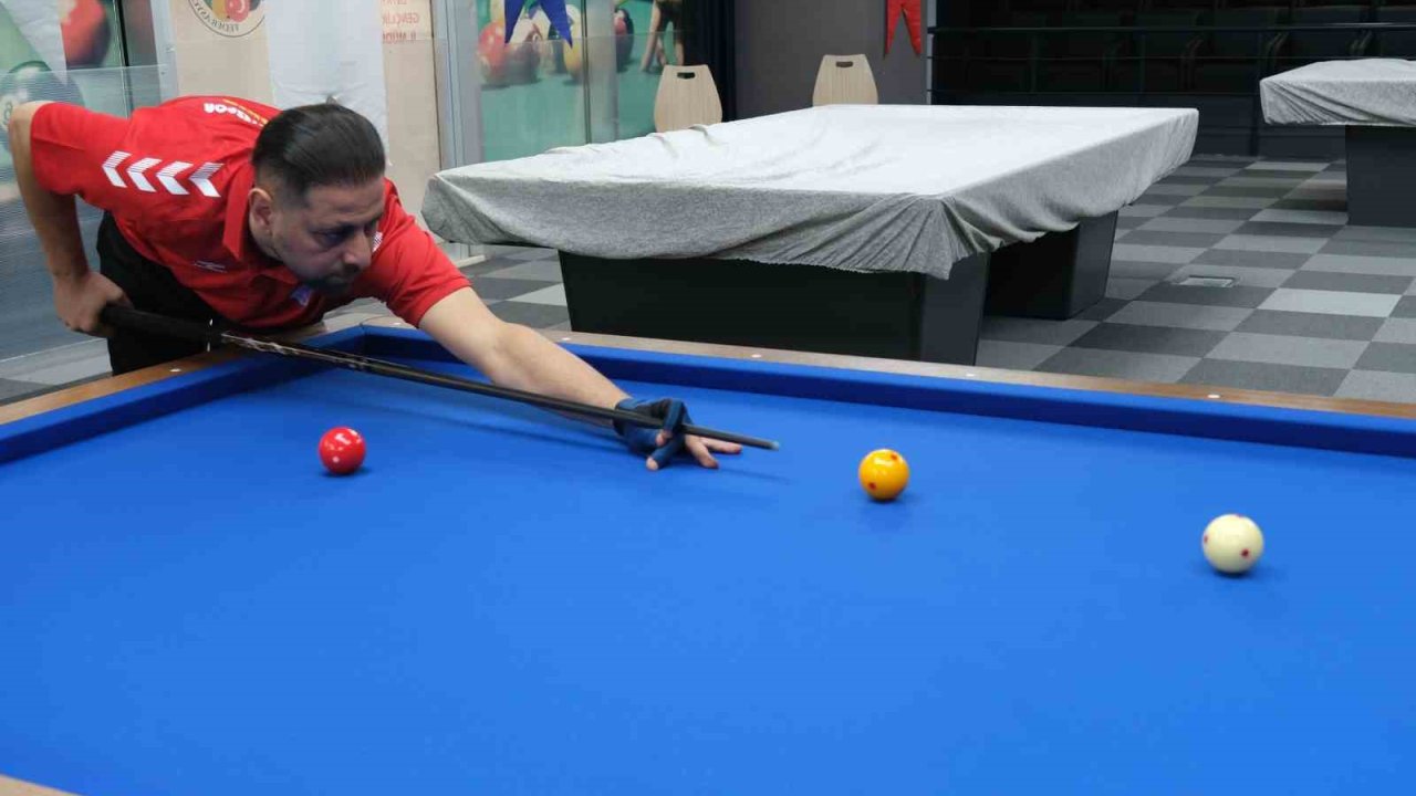 Yenişehir Belediyesi bilardo takımı, Ankara’da 1. Lig için mücadele edecek