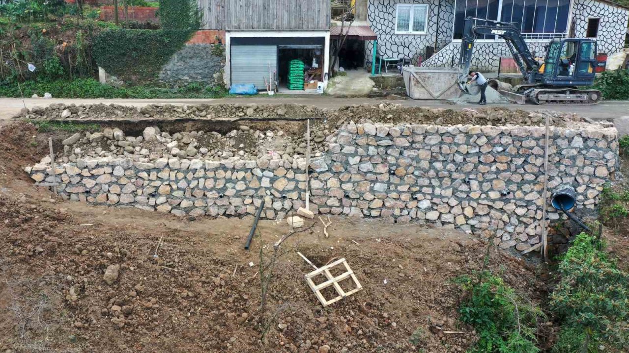 OBB’den Altınordu’da 6,5 yılda 42 bin metreküp taş duvar çalışması