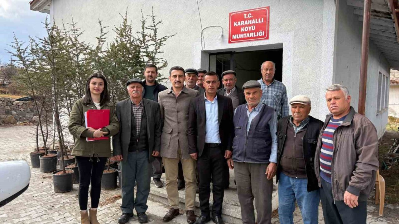 Şuhut’ta çiftçi eğitim toplantısı yapıldı