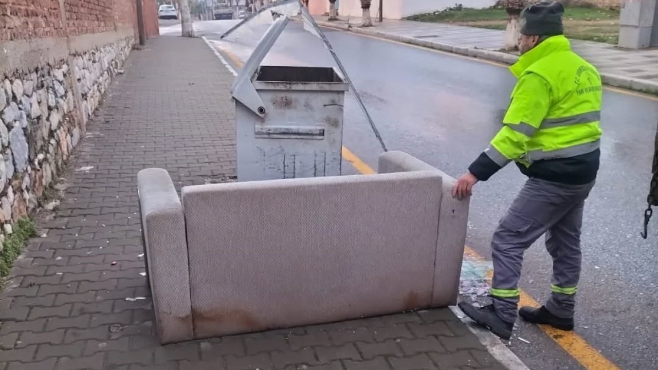 Germencik’te temizlik ve bakım seferberliği