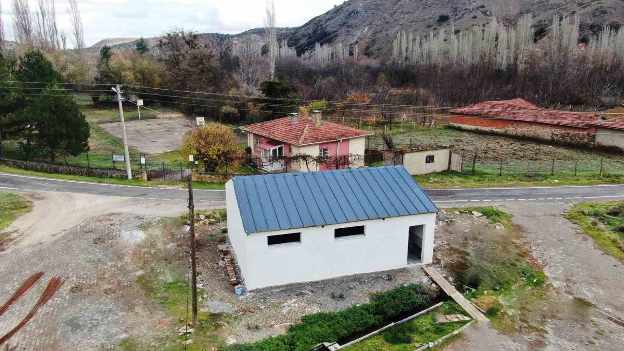 İnönü’de metruk haldeki halı yıkama yeri yenilenip vatandaşların hizmetine sunuldu